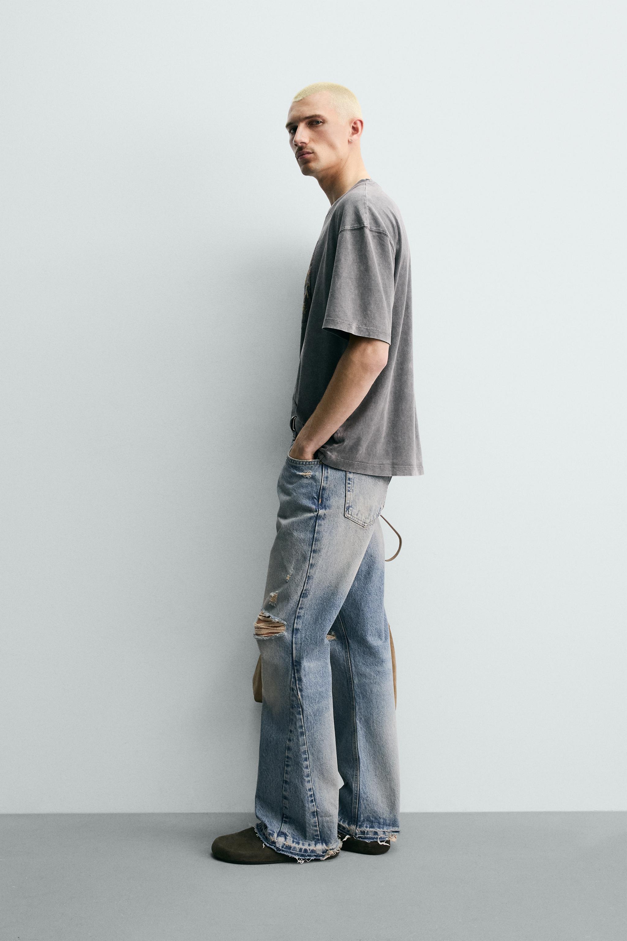 WASHED COMIC PRINT T-SHIRT
